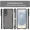 Phonesta Shockproof Armor Back Cover hoesje voor Samsung Galaxy S25 Edge - Zwart 2