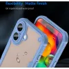 Phonesta Shockproof Armor Back Cover hoesje voor Apple iPhone 17 - Blauw 10
