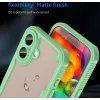 Phonesta Shockproof Armor Back Cover hoesje voor Apple iPhone 17 - Groen 10
