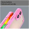Phonesta Shockproof Armor Back Cover hoesje voor Apple iPhone 17 - Roze 8
