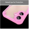 Phonesta Shockproof Armor Back Cover hoesje voor Apple iPhone 17 - Roze 9