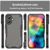 Phonesta Shockproof Armor Back Cover hoesje voor Apple iPhone 17 - Zwart 4
