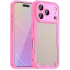 Phonesta Shockproof Armor Back Cover hoesje voor Apple iPhone 17 Pro - Roze