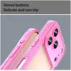 Phonesta Shockproof Armor Back Cover hoesje voor Apple iPhone 17 Pro - Roze 8