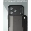 Phonesta Shockproof Armor Back Cover hoesje voor Apple iPhone 17 Pro - Zwart 7