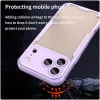 Phonesta Shockproof Armor Back Cover hoesje voor Apple iPhone 17 Pro Max - Paars 4