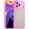 Phonesta Shockproof Armor Back Cover hoesje voor Apple iPhone 17 Pro Max - Roze