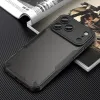 Phonesta Shockproof Armor Back Cover hoesje voor Apple iPhone 17 Pro Max - Zwart 9