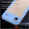 Phonesta Shockproof Armor Back Cover hoesje voor Apple iPhone Air - Blauw 6