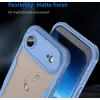 Phonesta Shockproof Armor Back Cover hoesje voor Apple iPhone Air - Blauw 10