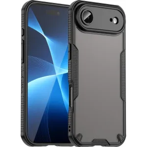 Phonesta Shockproof Armor Back Cover hoesje voor Apple iPhone Air - Zwart