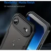Phonesta Shockproof Armor Back Cover hoesje voor Apple iPhone Air - Zwart 10