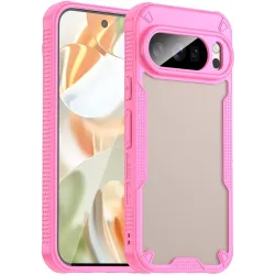 Phonesta Shockproof Armor Back Cover hoesje voor Google Pixel 10 Pro - Roze