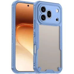 Phonesta Shockproof Armor Back Cover hoesje voor HONOR 600 Pro - Blauw