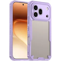 Phonesta Shockproof Armor Back Cover hoesje voor HONOR 600 Pro - Paars
