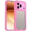 Phonesta Shockproof Armor Back Cover hoesje voor HONOR 600 Pro - Roze 0