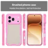 Phonesta Shockproof Armor Back Cover hoesje voor HONOR 600 Pro - Roze 1