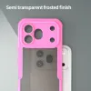 Phonesta Shockproof Armor Back Cover hoesje voor HONOR 600 Pro - Roze 4