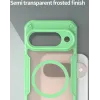 Phonesta Shockproof Armor Back Cover hoesje met MagSafe voor Google Pixel 10 - Groen 5