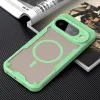 Phonesta Shockproof Armor Back Cover hoesje met MagSafe voor Google Pixel 10 - Groen 7