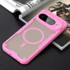Phonesta Shockproof Armor Back Cover hoesje met MagSafe voor Google Pixel 10 - Roze 7