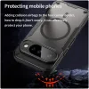 Phonesta Shockproof Armor Back Cover hoesje met MagSafe voor Google Pixel 10 - Zwart 4