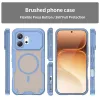 Phonesta Shockproof Armor Back Cover hoesje met MagSafe voor HONOR 600 - Blauw 1