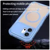 Phonesta Shockproof Armor Back Cover hoesje met MagSafe voor HONOR 600 - Blauw 3