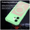 Phonesta Shockproof Armor Back Cover hoesje met MagSafe voor HONOR 600 - Groen 3