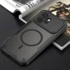 Phonesta Shockproof Armor Back Cover hoesje met MagSafe voor HONOR 600 - Zwart 6