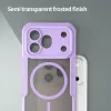 Phonesta Shockproof Armor Back Cover hoesje met MagSafe voor HONOR 600 Pro - Paars 4