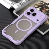 Phonesta Shockproof Armor Back Cover hoesje met MagSafe voor HONOR 600 Pro - Paars 6
