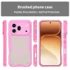 Phonesta Shockproof Armor Back Cover hoesje met MagSafe voor HONOR 600 Pro - Roze 1