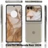 Phonesta Scratchproof Back Cover hoesje voor Motorola Razr 60 / Razr 50 - Transparant 2