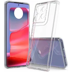 Phonesta Scratchproof Back Cover hoesje voor Motorola Moto G75 - Transparant