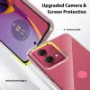 Phonesta Scratchproof Back Cover hoesje voor Motorola Moto G84 - Transparant 6