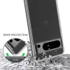 Phonesta Scratchproof Back Cover hoesje voor Google Pixel 8 Pro - Transparant 5