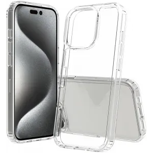Phonesta Scratchproof Back Cover hoesje voor Apple iPhone 16 Pro - Transparant