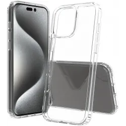 Phonesta Scratchproof Back Cover hoesje voor Apple iPhone 16 Pro Max - Transparant