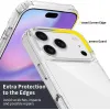 Phonesta Scratchproof Back Cover hoesje voor Apple iPhone 17 Pro - Transparant 4