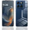Phonesta Scratchproof Back Cover hoesje voor Motorola Edge 60 Pro - Transparant 1