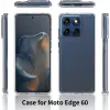 Phonesta Scratchproof Back Cover hoesje voor Motorola Edge 60 / Edge 60 Fusion - Transparant 1