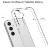 Phonesta Scratchproof Back Cover hoesje voor Samsung Galaxy A37 - Transparant 2