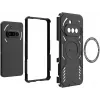 Phonesta Shield Armor Back Cover hoesje met MagSafe voor Nothing Phone (3a) - Paars 5