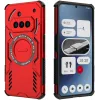 Phonesta Shield Armor Back Cover hoesje met MagSafe voor Nothing Phone (3a) - Rood 3