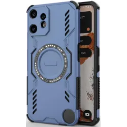 Phonesta Shield Armor Back Cover hoesje met MagSafe voor Nothing CMF Phone 2 Pro - Blauw