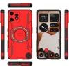 Phonesta Shield Armor Back Cover hoesje met MagSafe voor Nothing CMF Phone 2 Pro - Rood 3