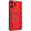 Phonesta Shield Armor Back Cover hoesje met MagSafe voor Nothing CMF Phone 2 Pro - Rood 5