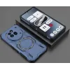 Phonesta Shield Armor Back Cover hoesje met MagSafe voor Nothing Phone (3a) Pro - Blauw 2