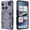 Phonesta Shield Armor Back Cover hoesje met MagSafe voor Nothing Phone (3) - Paars 1